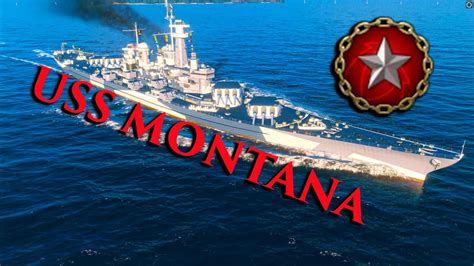 World Of Warships Uss Montana X Ranksıralamalı Savaş Youtube