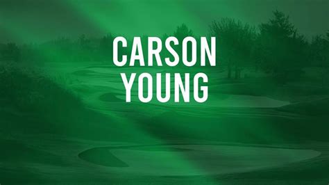 Carson Young Odds to Win The 2024 THE PLAYERS Championship & Betting Tips