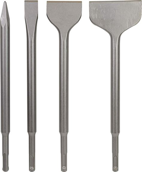 Sabre Tools SDS Plus Juego De Cincel De 4 Piezas Broca De Raspado