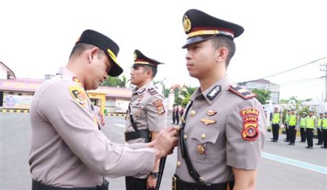 Gelar Sertijab Ini Kasat Reskrim Dan Kasat Narkoba Baru Di Polres