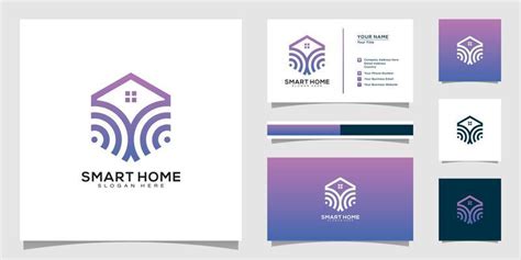 Smart Home Logo Vector Art, Icons, and Graphics for Free Download