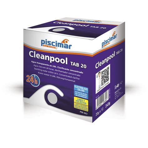 Coagulante Abrillantador Cleanpool 20grs Piscinas Miguel Cabello Elena