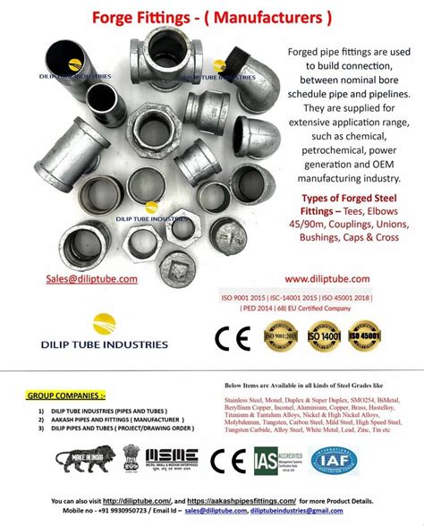 Incoloy 825 Forged Fittings At Rs 500 Piece Pipe Fittings And Forge