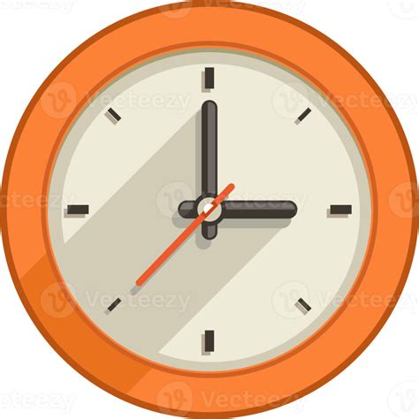 Clock Symbol Icon 19024267 PNG