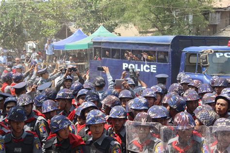 Myanmar: New report finds police used excessive force during crackdown ...