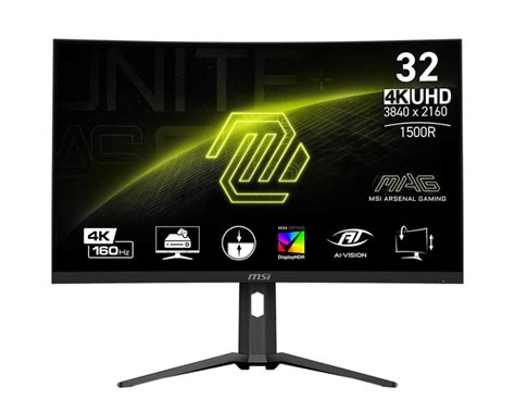 Представлен 160- Гц монитор MSI MAG 321CUP - MegaObzor
