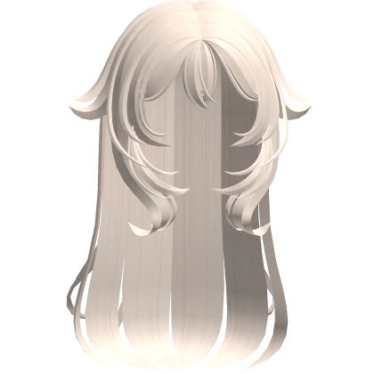 Blonde Long Anime Hair Roblox