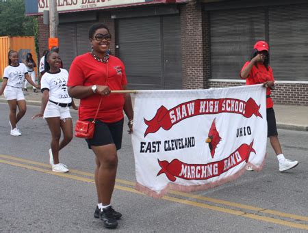 Shaw High School Marching Band from East Cleveland Ohio