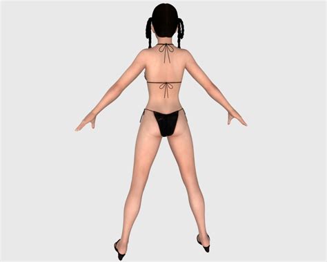 Sexy Bikini Girl D Model