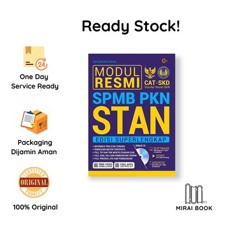 Jual Buku Modul Resmi Spmb Pkn Stan Plus CD C Media Shopee Indonesia