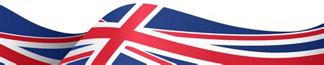 Waving Flag Of Uk Isolated On Png Or Transparent Backgroundsymbols Of