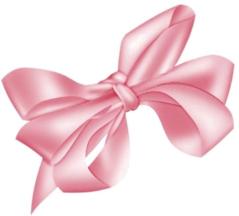 Pink Ribbon Bow Png