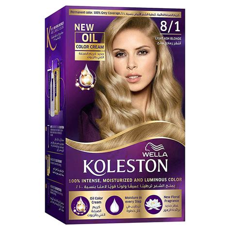 Wella Koleston Permanent Color Cream Light Ash Blonde Buy At