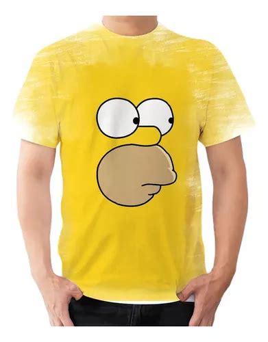 Camisa Camiseta Personalizada Homer Simpson Desenho Parcelamento