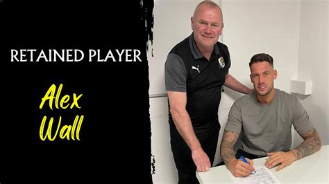 Retained Player Alex Wall Dartford Football Club Official Website