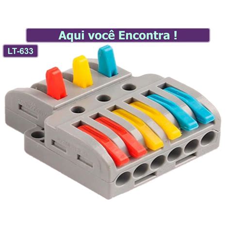 Conector Emenda Derivacao Sem Solda X Fios A Engate R Pido Hpspl