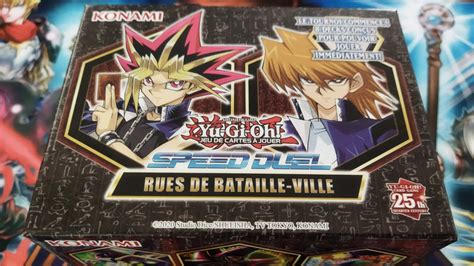 Coffret Speed Duel Rues De Bataille Ville YouTube