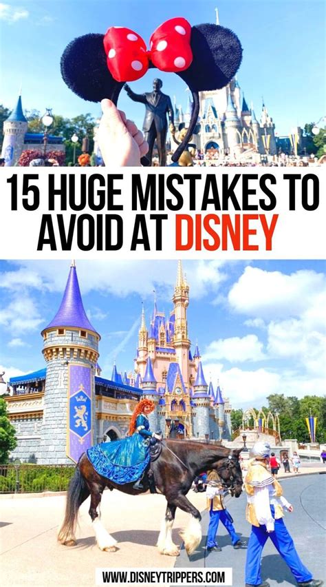 15 Big Mistakes To Avoid At Disney World Artofit