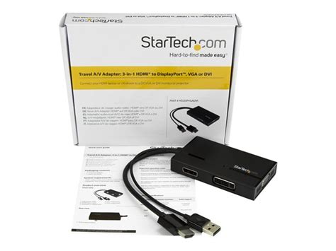 Hd Dpvgadvi Startech Travel A V Adapter In Hdmi To