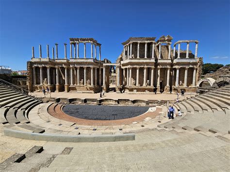El Teatro Romano de Mérida, España