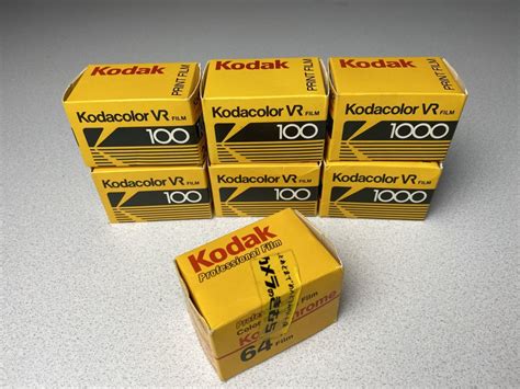 Yahoo オークション 未開封 Kodak フィルム 期限切れ 7本 Kodacolor