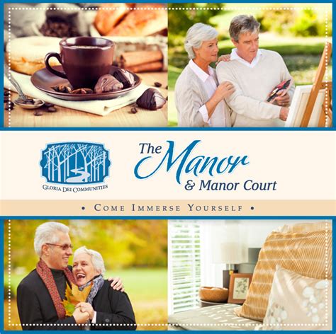 Manor Brochure 2022 Cover Gloria Dei Retirement Communitie