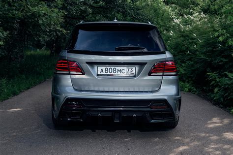 Rear Bumper With Diffuser Renegade Design For Mercedes Benz Gle W166 Buy With Delivery