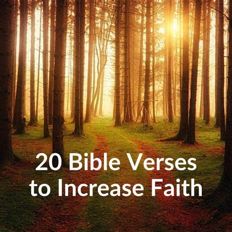 Wonderful Bible Verses About Faith - Beautiful Scenes - Bible Verses To Go