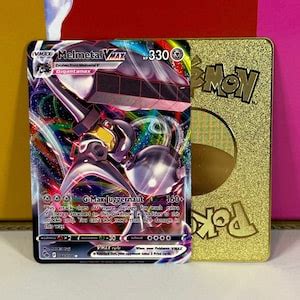 Melmetal VMAX Gold Metal Pokemon Card - Etsy