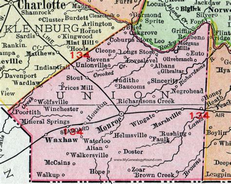 Union County Nc Map - Middle East Political Map