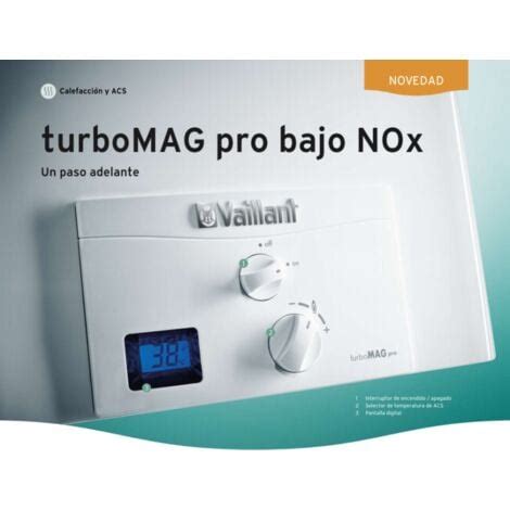 Vaillant L Estanco Turbomag Pro Bajo Nox Natural