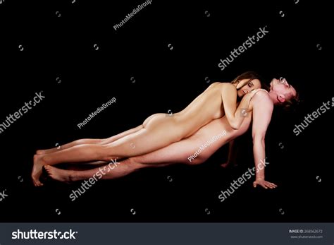 Naked Couple Sensual Artistic Pose Stock Photo 268562672 Shutterstock