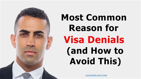 Most Common Reason For Visa Denials And How To Avoid This