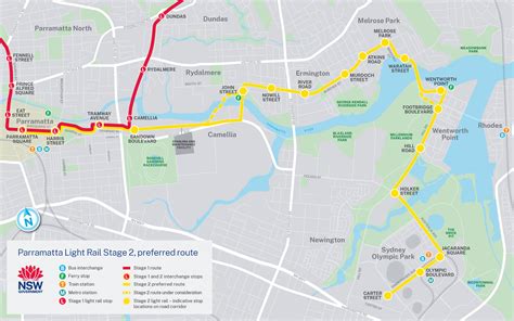 Construction Western Sydney Parramatta Light Rail Stage 1 Westmead