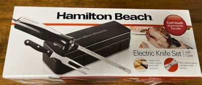 Hamilton Beach Electric Knife Carving Set Black Target