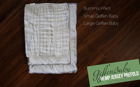 Geffen Baby Hemp Jersey Prefold Cloth Diaper Review And Giveaway