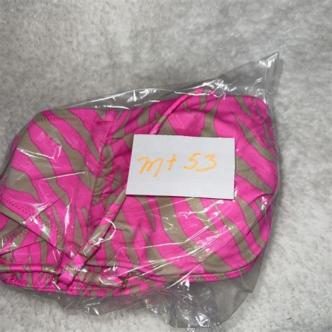 Victoria S Secret Bandeau Bikini Twist Front Swim Top Gem