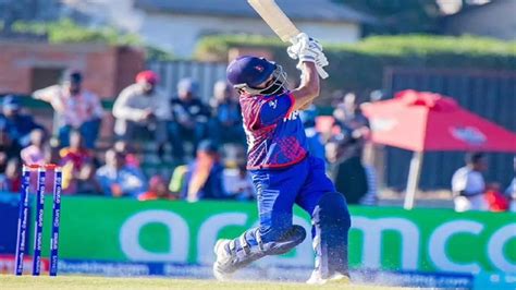 Kushal Malla Nepal S Batsman Showed His Fierce Form Scored T20I