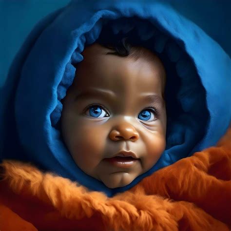 Black Babies Born With Blue Eyes