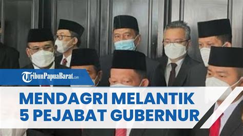 Mendagri Tito Karnavian Lantik Penjabat Gubernur Ada Pj Gubernur