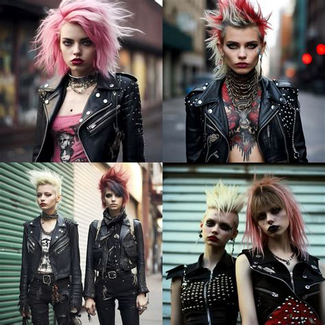 Punk Fashion Ai Art Style Library Explore Edgy And Rebellious Designs