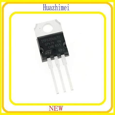 2PCS 10PCS STPS2045CT STPS2045 STPS2045CTC 20A 45V TO220-in Connectors ...