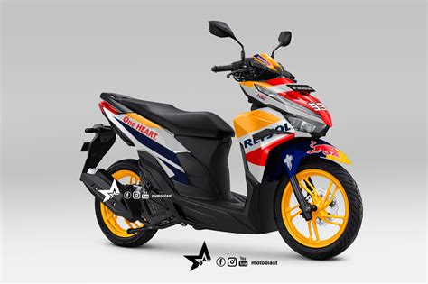 Honda New Vario Facelift Ada Versi Repsol Gaess Motoblast