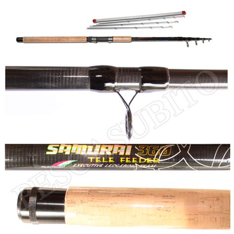 Canna Ledgering Samurai Tele Feeder Mt Pescasubito Srl