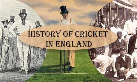 History of Cricket in England: an Overview | cric-life.com