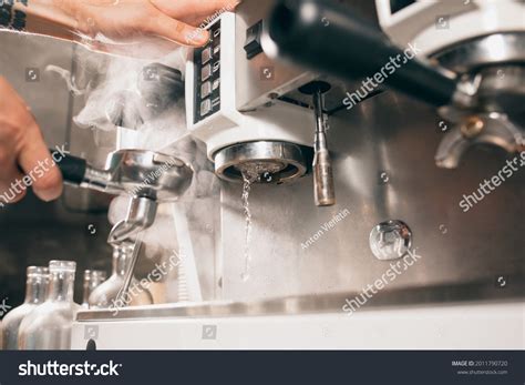 Barista Making Hot Aromatic Coffee Coffee Stock Photo 2011790720 | Shutterstock