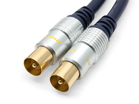 Pro Series 10m Male to Male TV Antenna Cable (Gold Connectors)