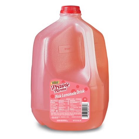 Pink Lemonade Drink Prairie Farms Dairy Inc