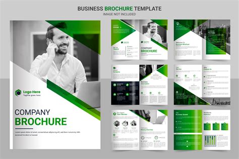 Business Brochure Template Layout Design Graphic by Tanu · Creative Fabrica