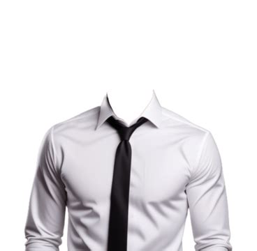 Maqueta De Vestido De Camisa Y Corbata De Hombre Png Dibujos Camisa